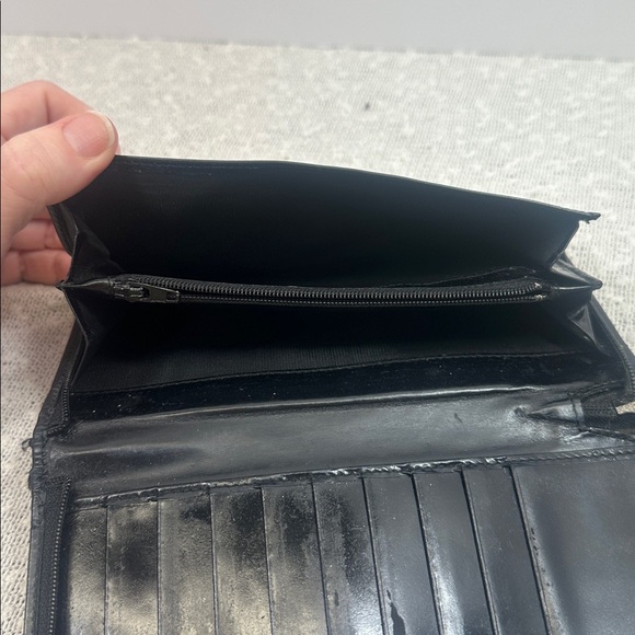 GUCCI Black Nylon Bamboo Long Wallet Tom Ford Era RARE! - Picture 6 of 12